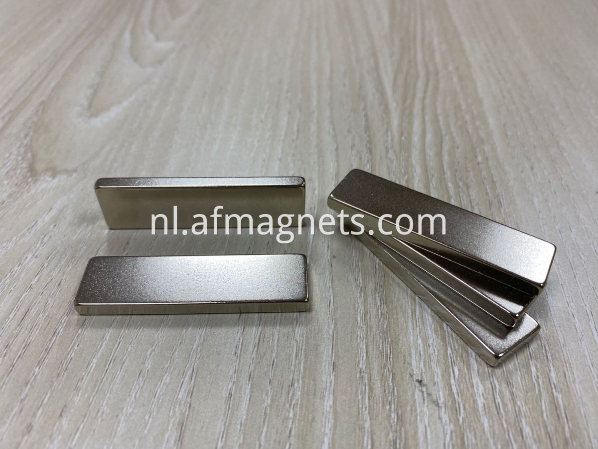 2 Inch Long Thin Plate Neodymium Magnets
